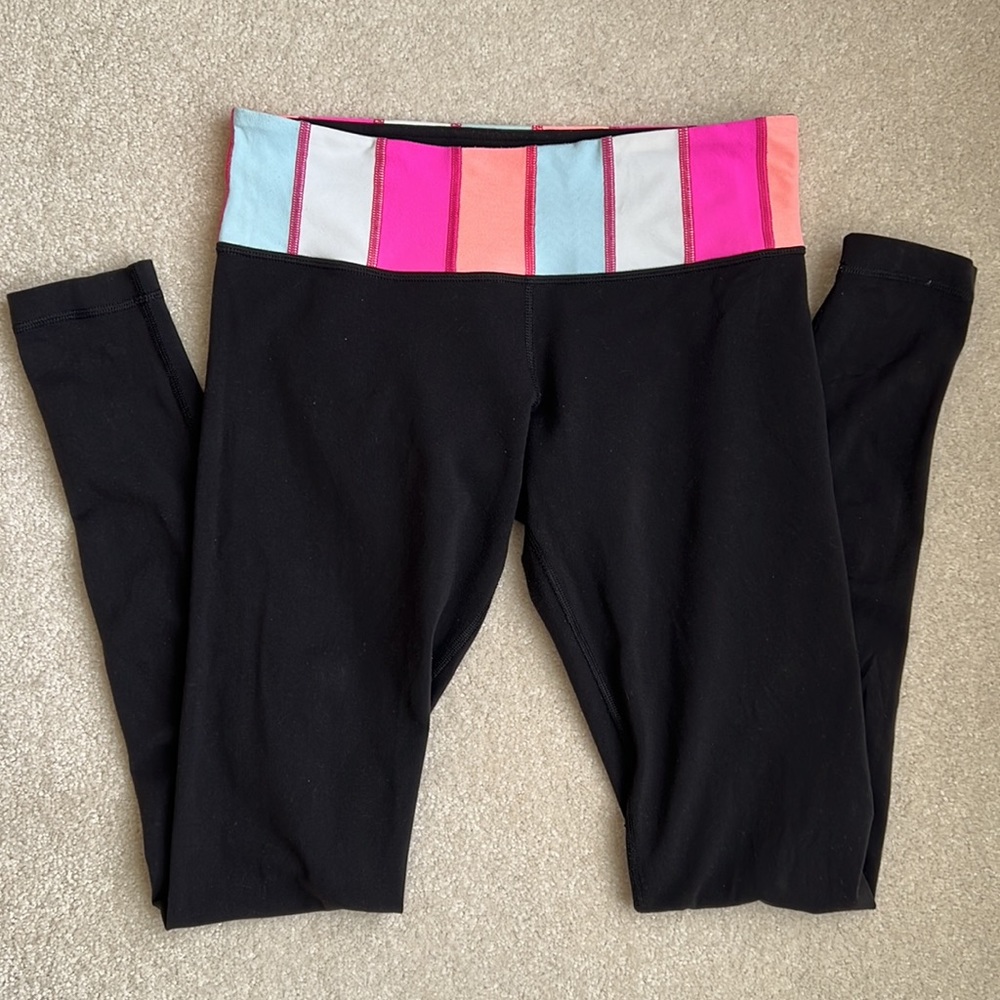 Lululemon Multi-Color Wunder Under Leggings 8